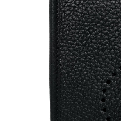 Hermes Taurillon Clemence Evelyne TPM Black 10 of 11