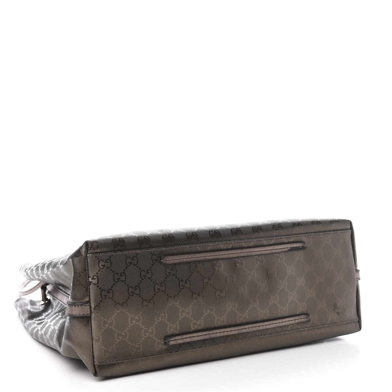 Gucci Imprime Monogram Large Gifford Shopping Tote Pewter 4 of 12