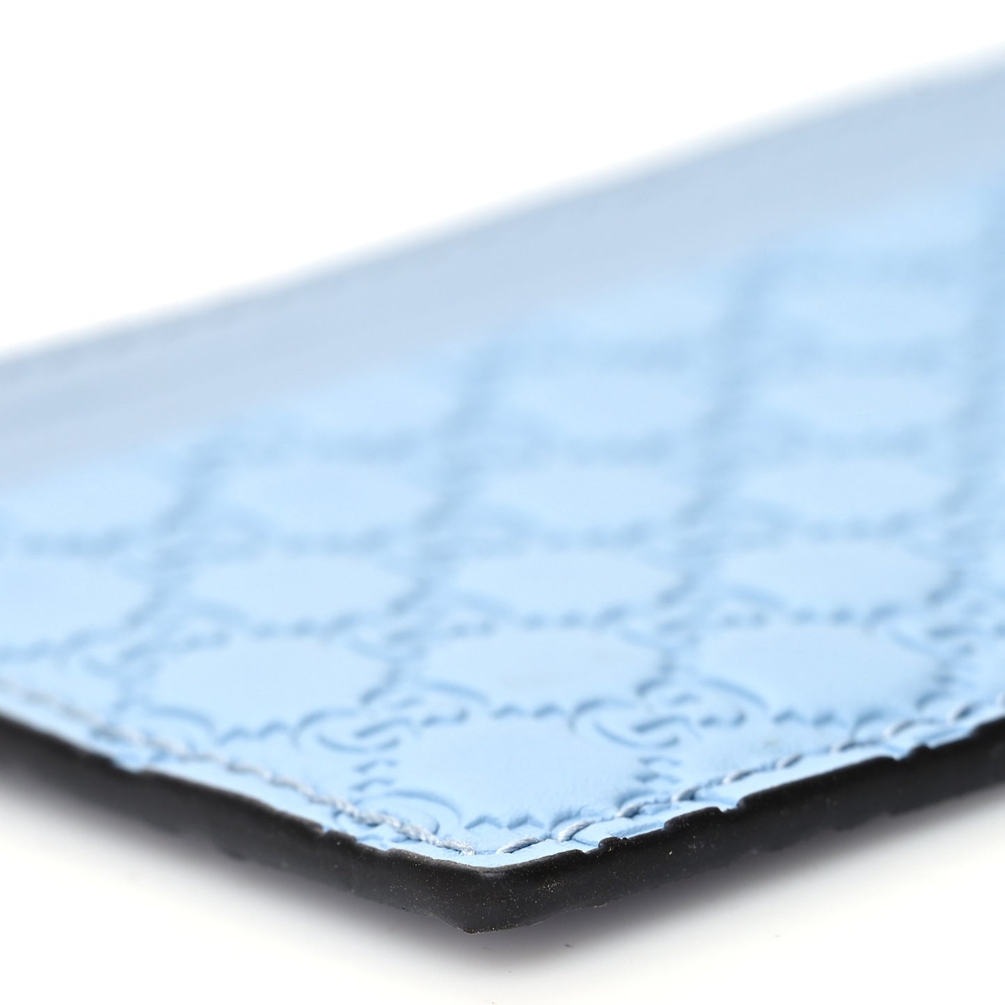 Microguccissima Card Holder Mineral Blue