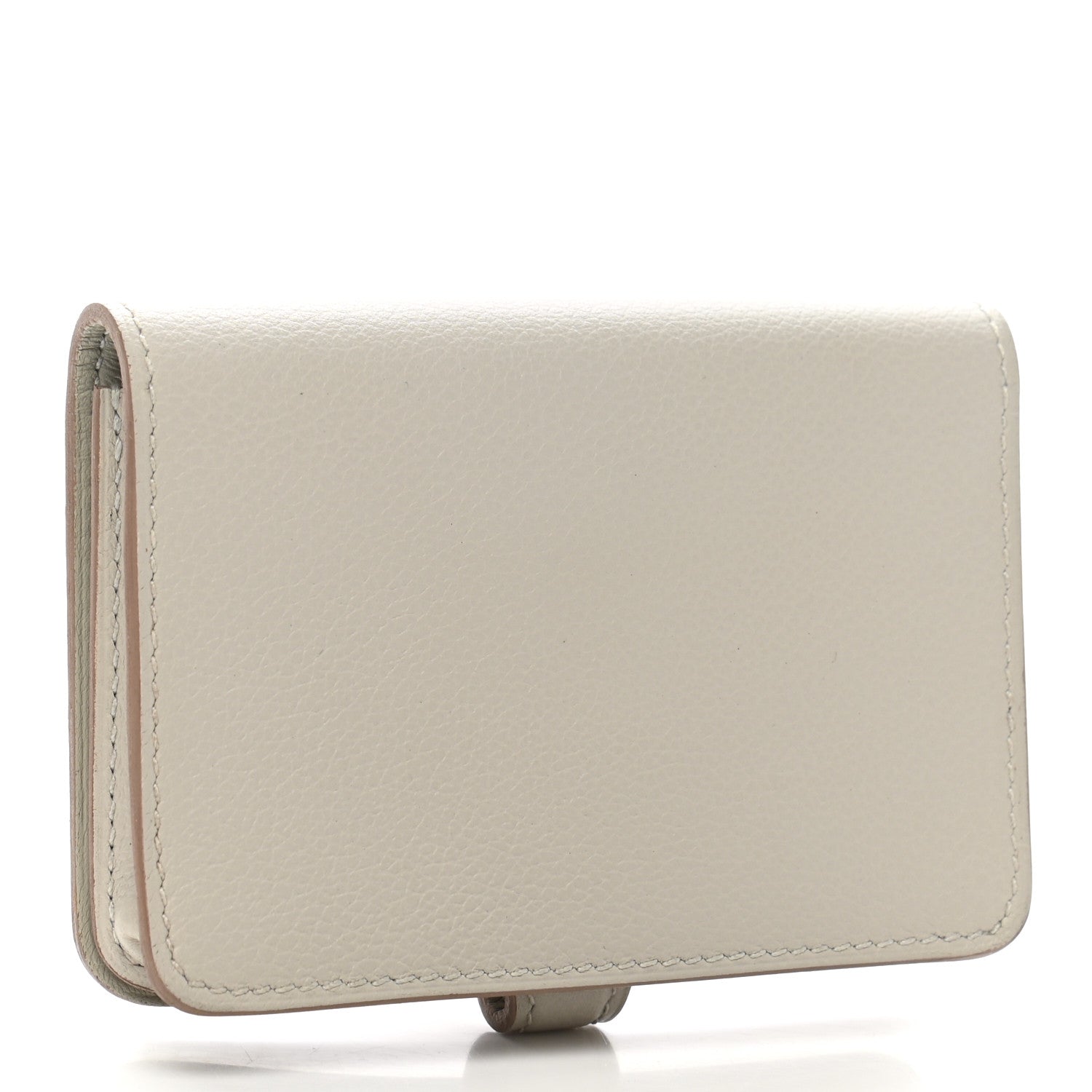 Hermes Togo Dogon Card Case Gris Perle 3 of 8