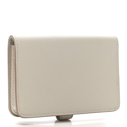 Hermes Togo Dogon Card Case Gris Perle 3 of 8