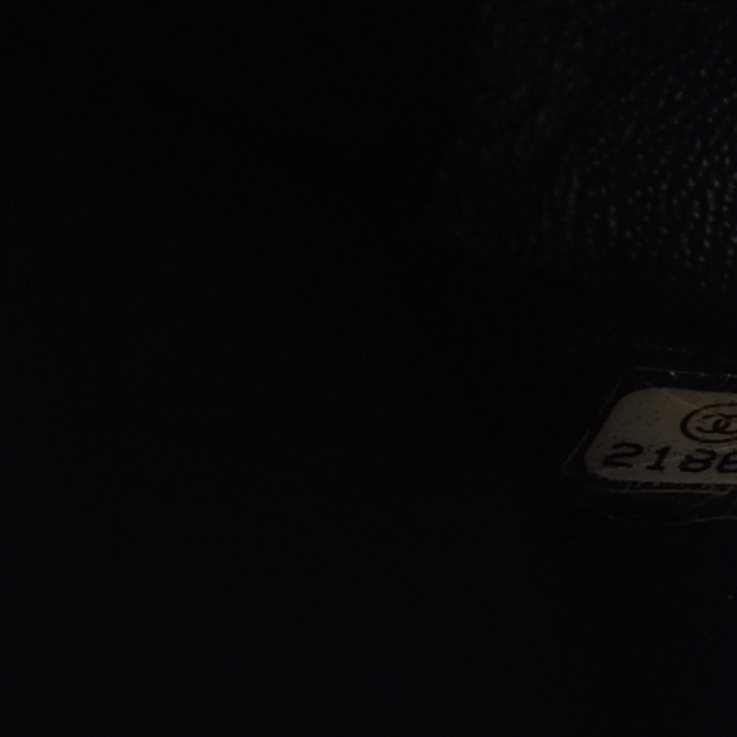 Caviar Quilted Jumbo Double Flap Navy Blue