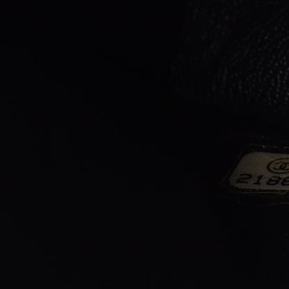 Chanel Caviar Quilted Jumbo Double Flap Navy Blue 9 of 10