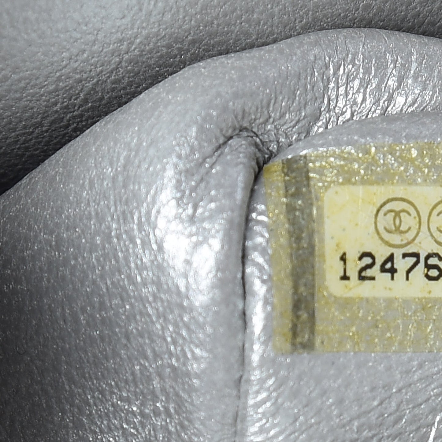 Metallic Aged Calfskin 2.55 Reissue 225 Flap Silver