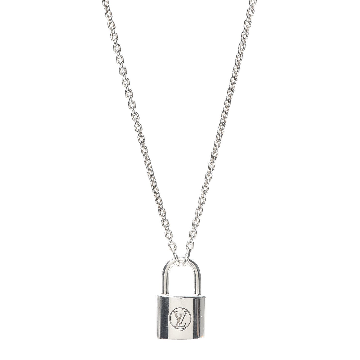 Sterling Silver Lockit Necklace