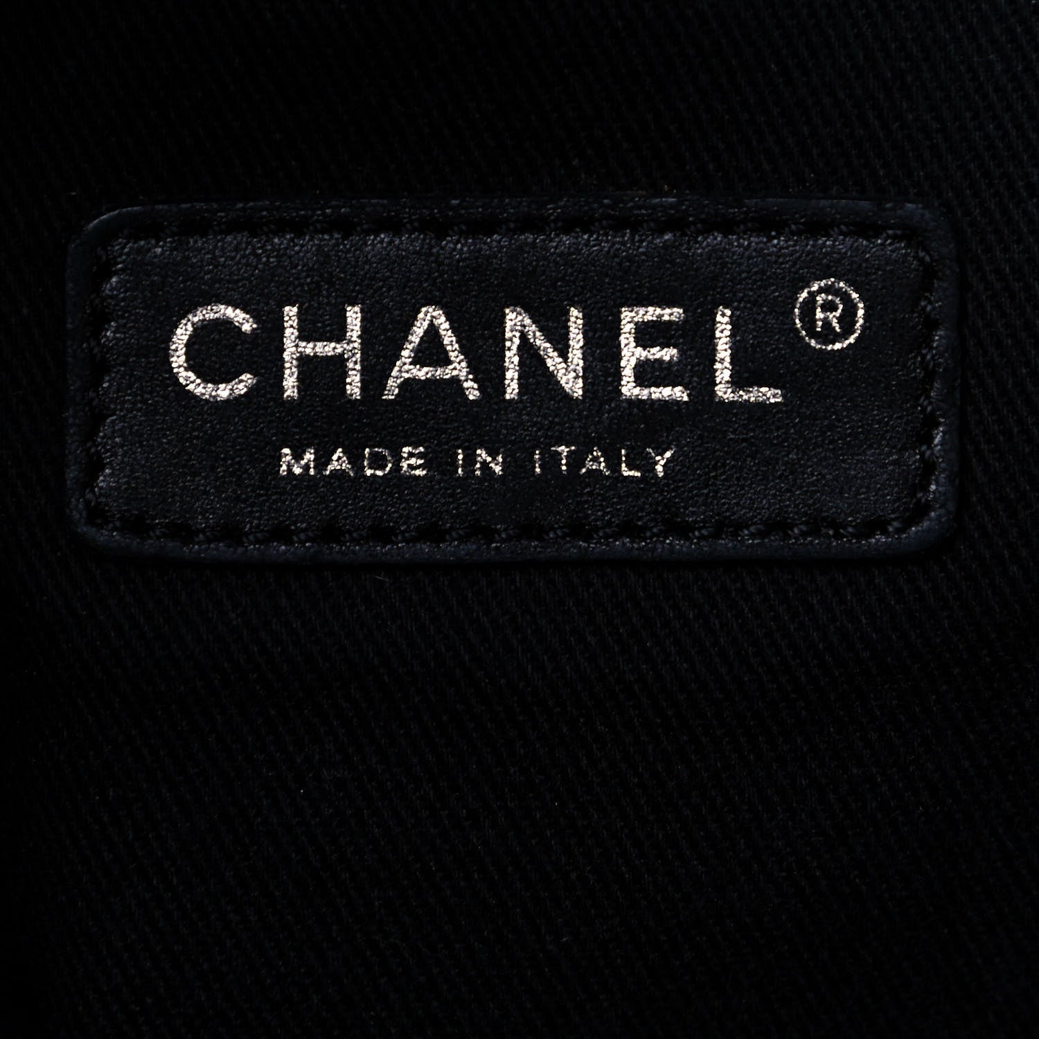 Chanel Canvas Small Deauville Tote Grey 6 of 11
