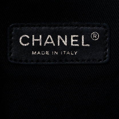 Chanel Canvas Small Deauville Tote Grey 6 of 11