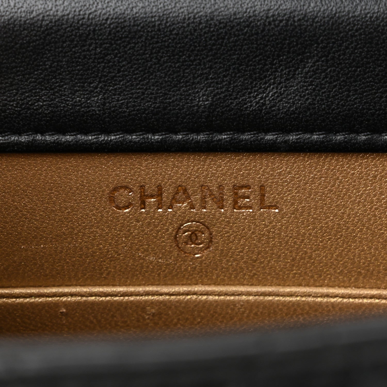 Chanel Lambskin Quilted Vertical Pearl Crush Flap With Chain Black 6 of 11