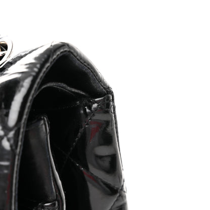 Chanel Patent Quilted Maxi Double Flap Black 10 of 10