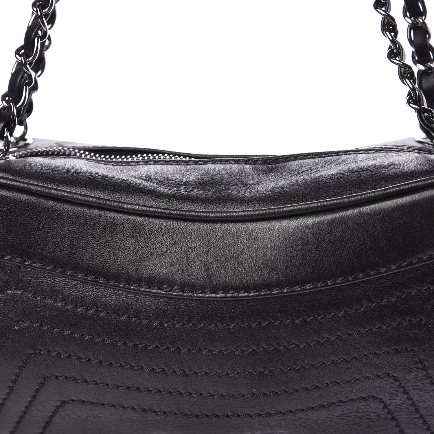 Chanel Lambskin Small Tassel Shoulder Bag Black 8 of 11