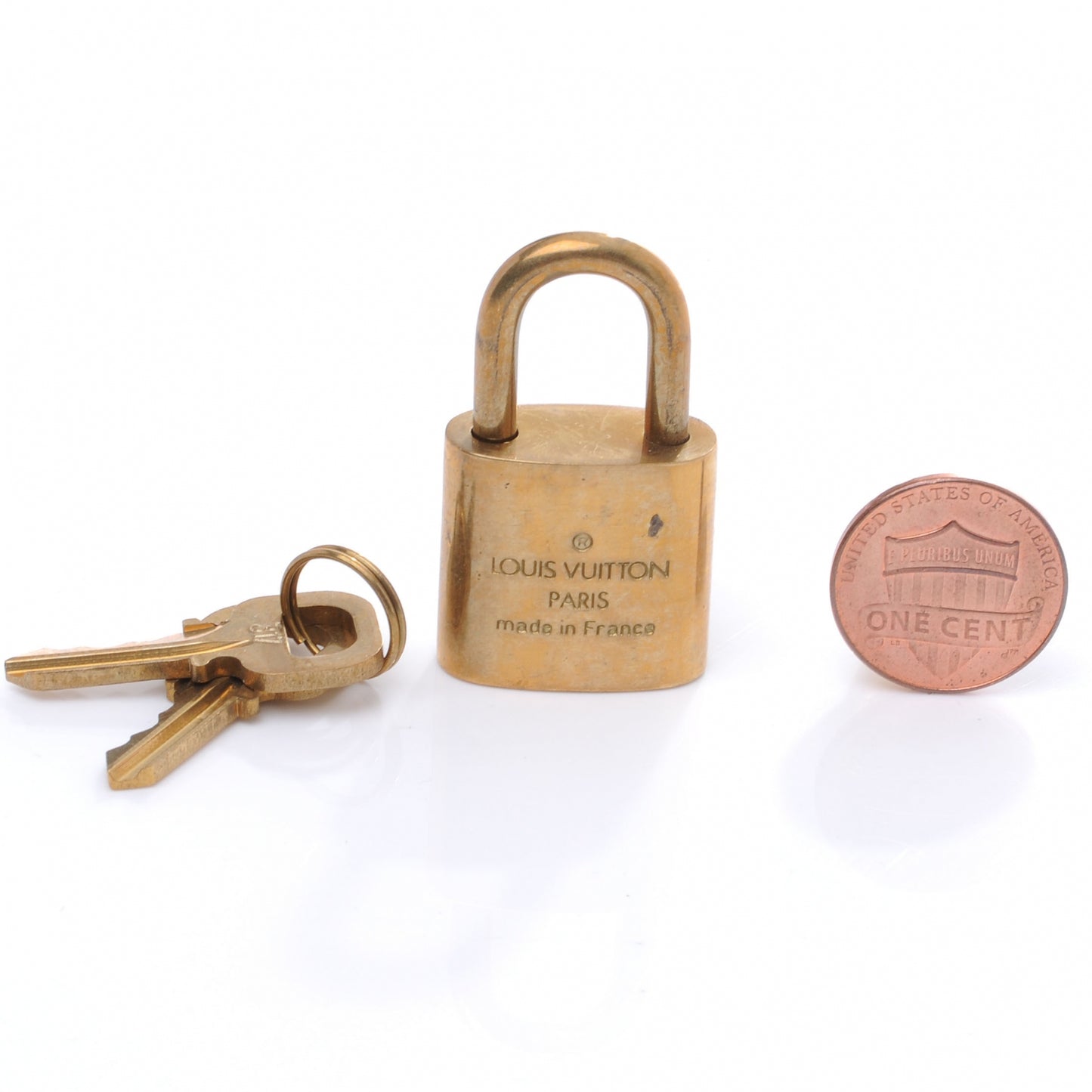 Brass Lock and Key Set #317