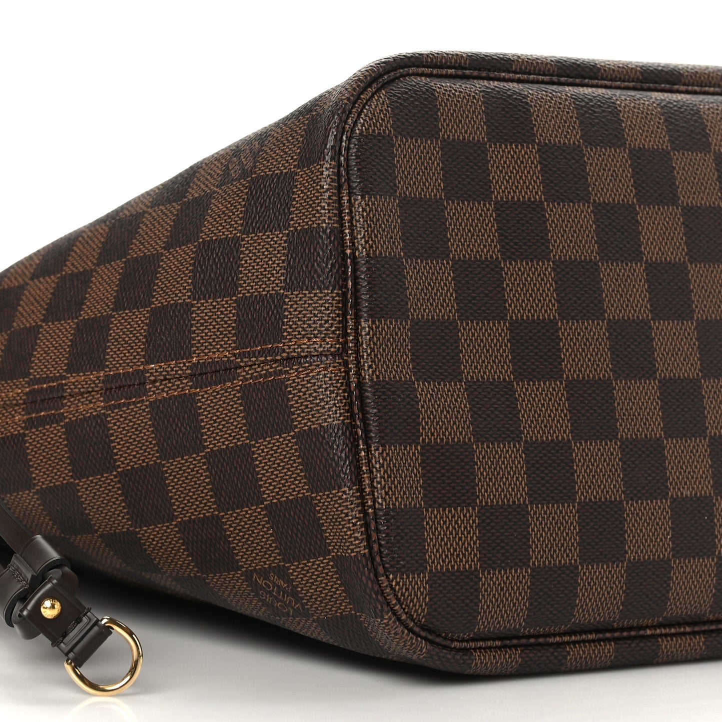 Damier Ebene Neo Neverfull MM Rose Ballerine