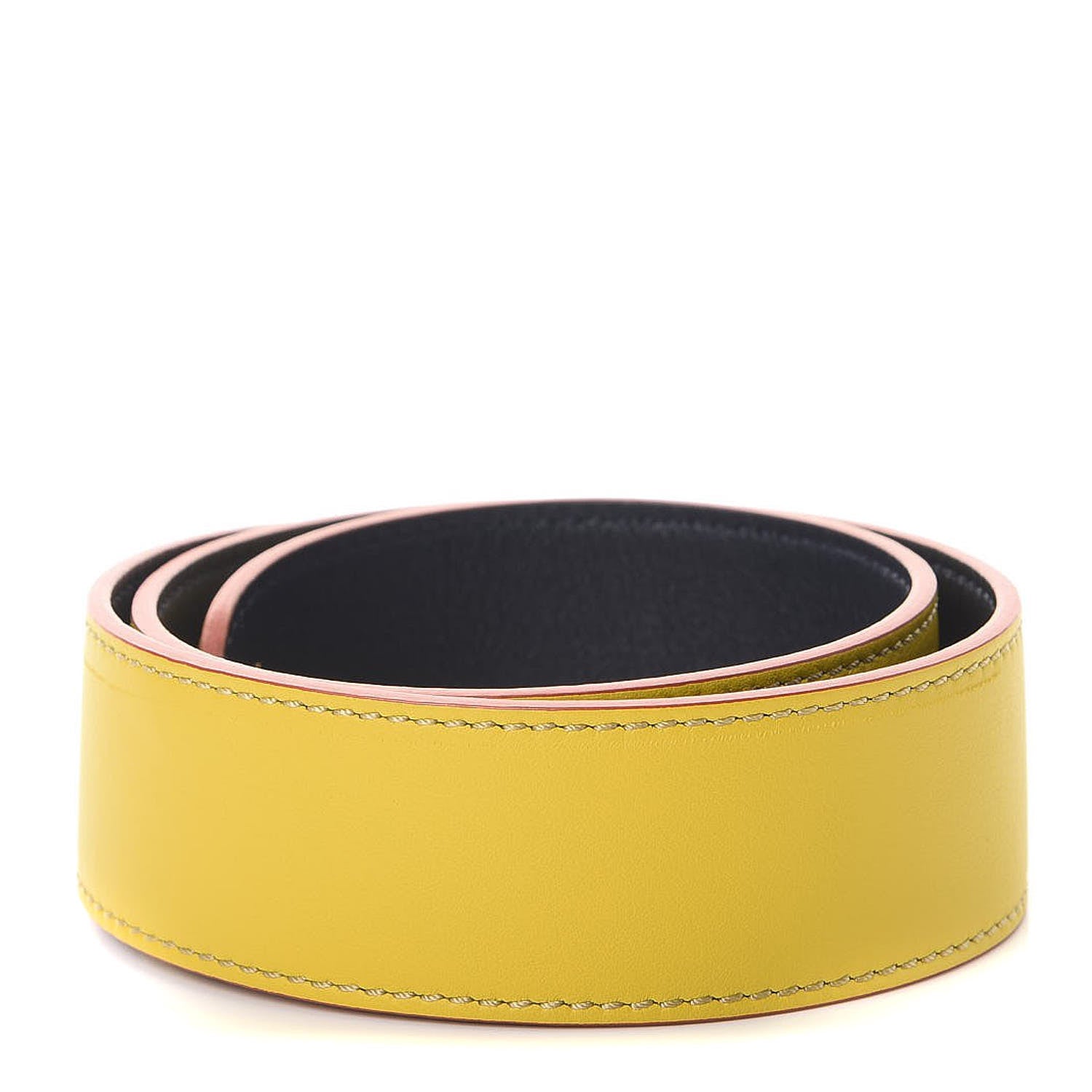 Fendi Vitello Dolce Bi-Color Strap You Cedro Blue Notte 1 of 6