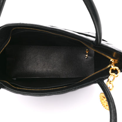 Chanel Caviar Quilted Medallion Tote Black 4 of 10