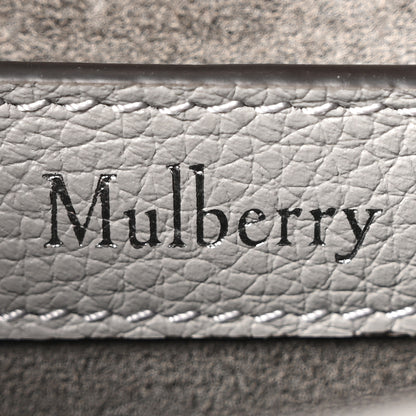 Mulberry Small Classic Grain Calfskin Small Amberley Satchel Pale Grey 5 of 9