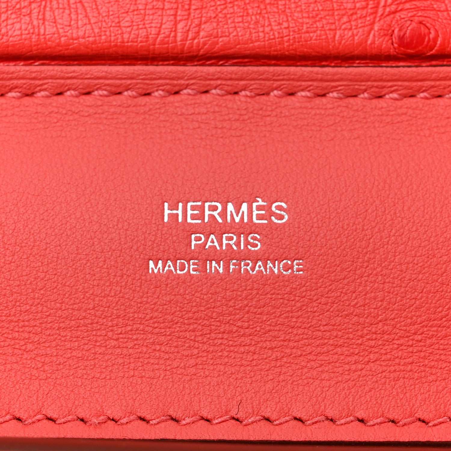 Hermes Evercolor Ostrich Touch 24/24 21 Rose Texas 6 of 11