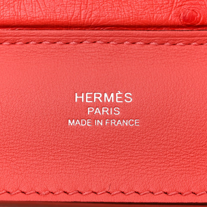Hermes Evercolor Ostrich Touch 24/24 21 Rose Texas 6 of 11