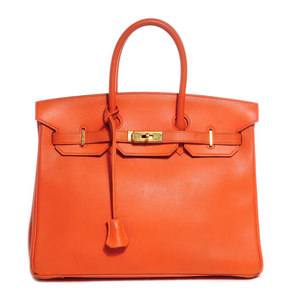 Hermes Gulliver Birkin 35 Orange 1 of 27