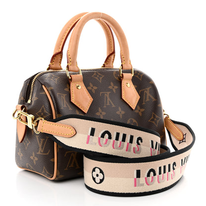 Louis Vuitton Monogram Speedy Bandouliere 20 Black 3 of 11