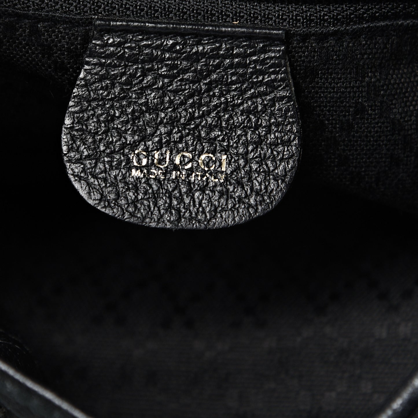 Calfskin Suede Bamboo Backpack Black
