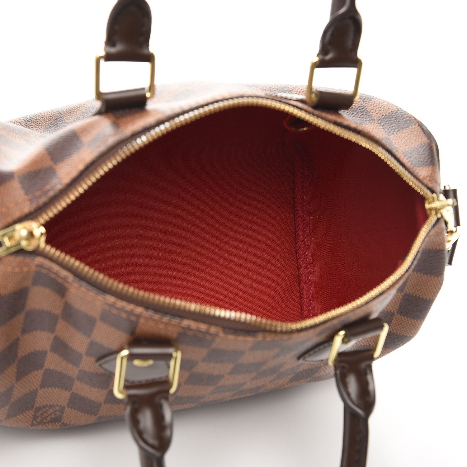 Louis Vuitton Damier Ebene Speedy Bandouliere 25 6 of 8