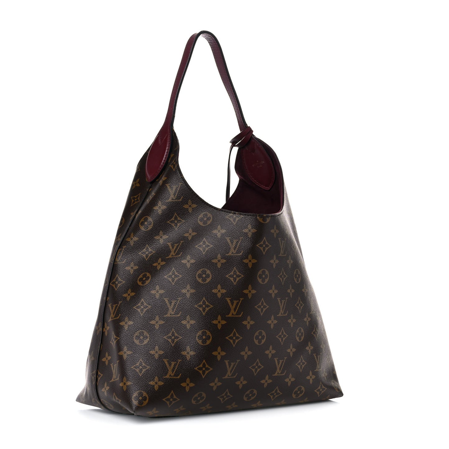 Monogram Flower Hobo Bordeaux