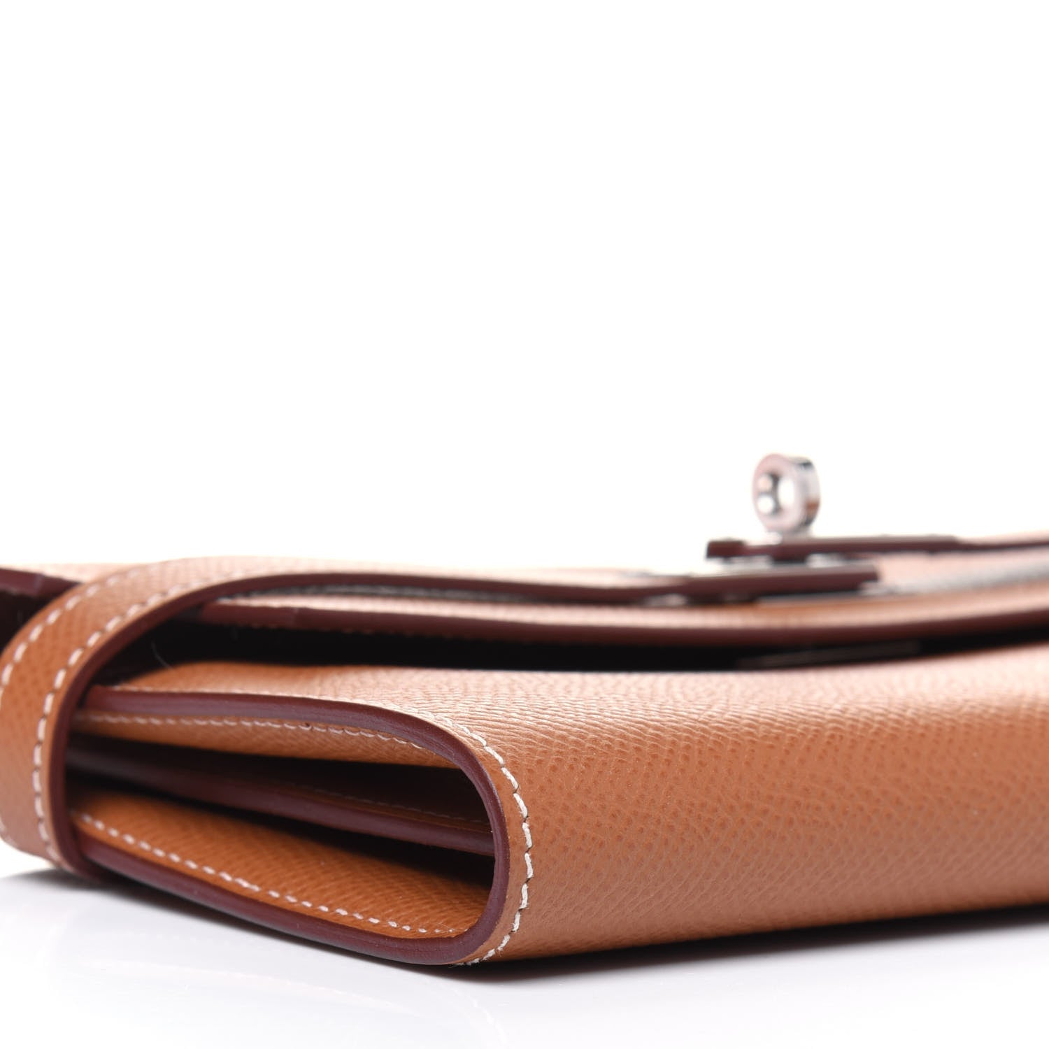 Hermes Epsom Kelly Longue Wallet Gold 9 of 13