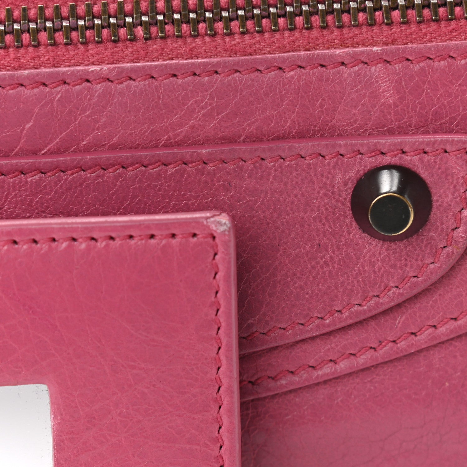 Balenciaga Agneau Classic Hardware First Framboise 12 of 13