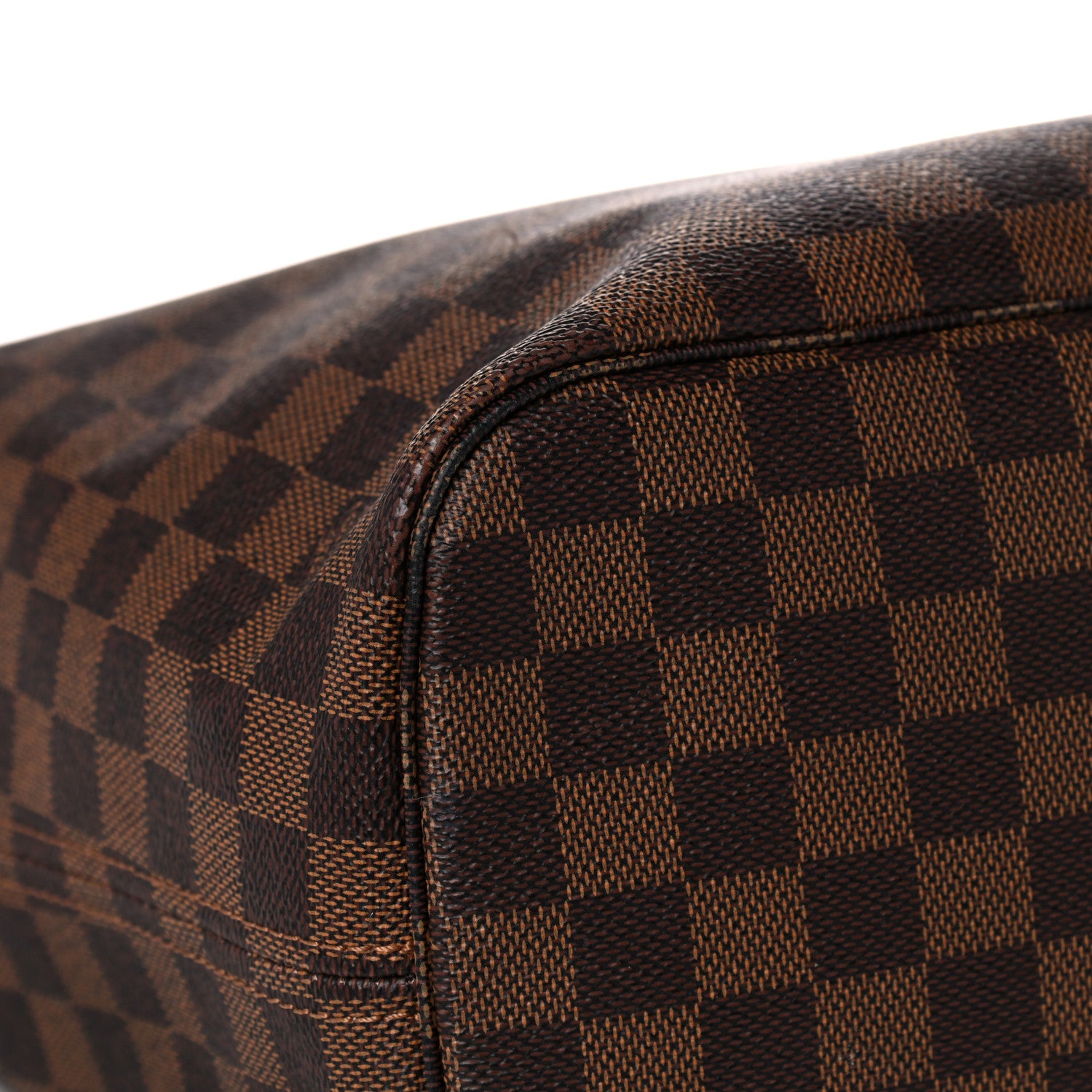 Louis Vuitton Damier Ebene Neo Neverfull MM Rose Ballerine 8 of 11