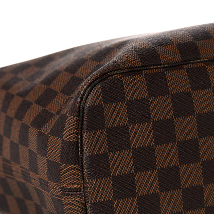 Louis Vuitton Damier Ebene Neo Neverfull MM Rose Ballerine 8 of 11