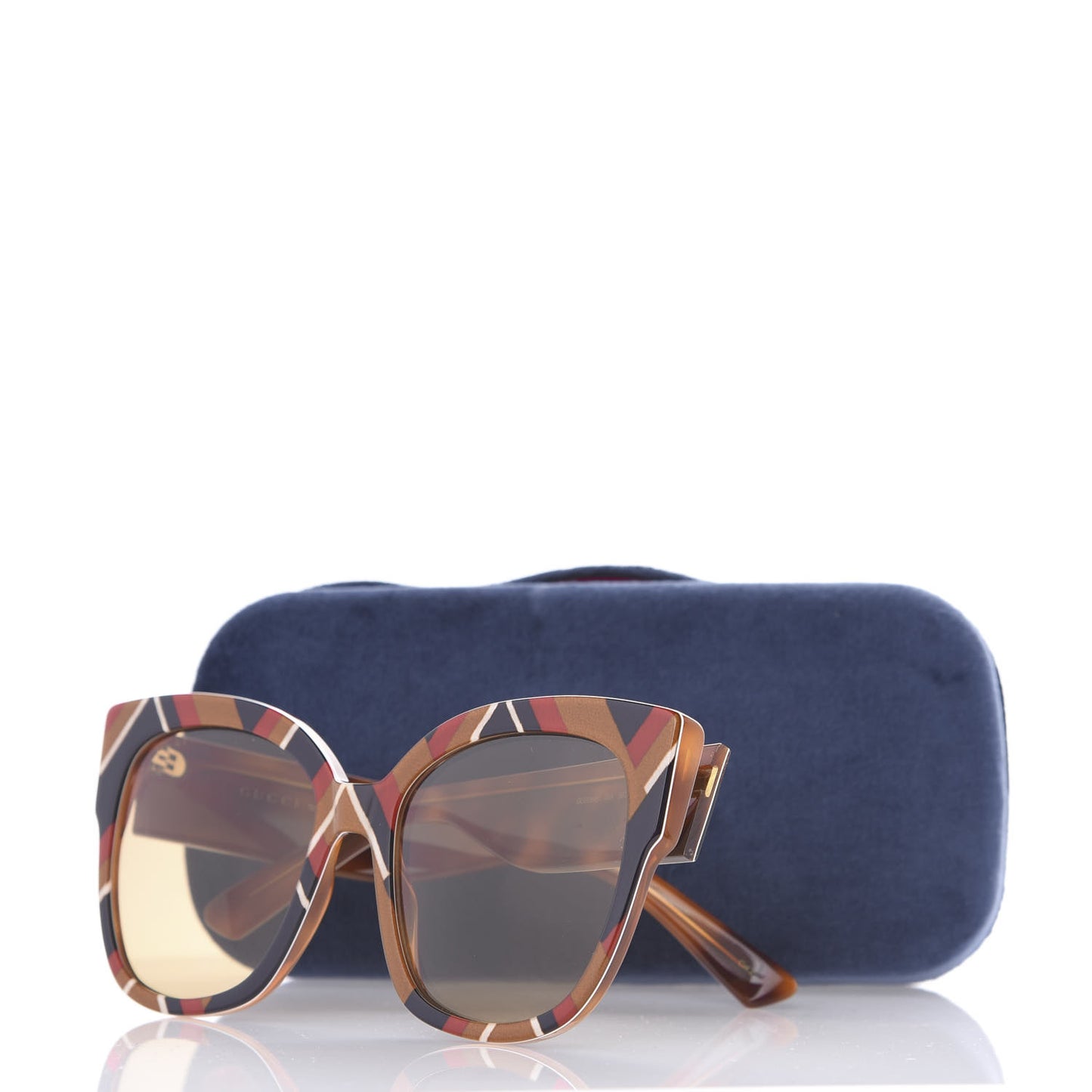 Acetate Square Frame Sunglasses GG0059S Multicolor