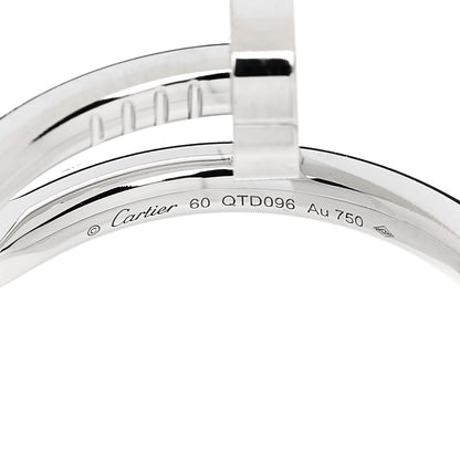 Cartier 18K White Gold Juste Un Clou Ring 60 9 5 of 6