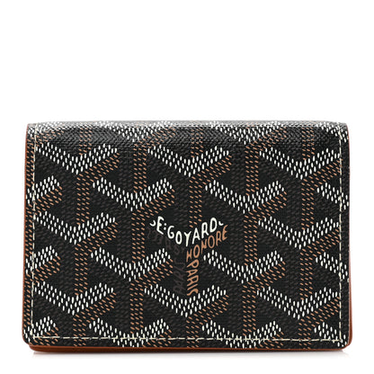 Goyard Goyardine Business Card Holder Black Gold 1 of 8