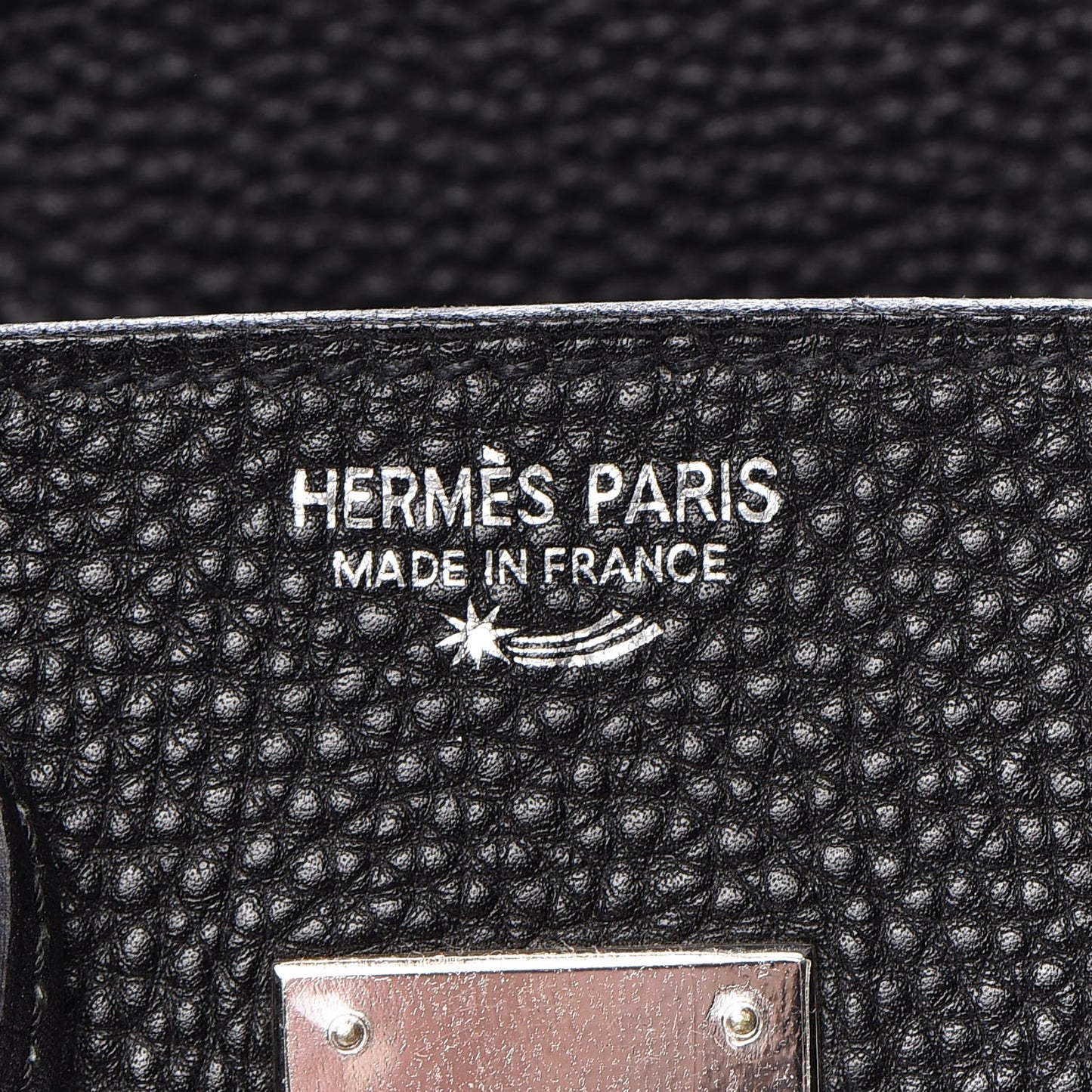 Taurillon Clemence Birkin 35 Black