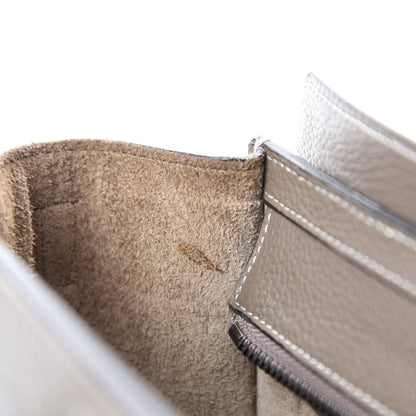 Celine Drummed Calfskin Nano Luggage Souris 17 of 20