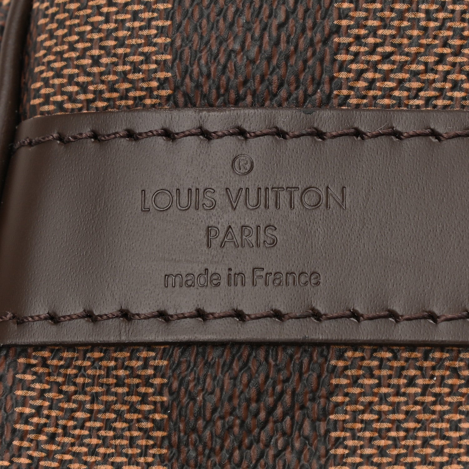 Louis Vuitton Damier Ebene Keepall Bandouliere 55 6 of 9
