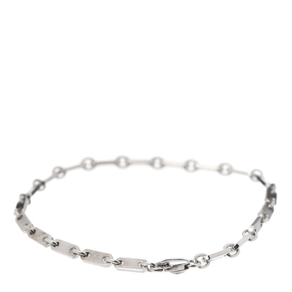 Cartier 18K White Gold 3.5mm Fidelity Link Bracelet 3 of 7