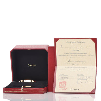 Cartier 18K Yellow Gold LOVE Bracelet 15 7 of 7
