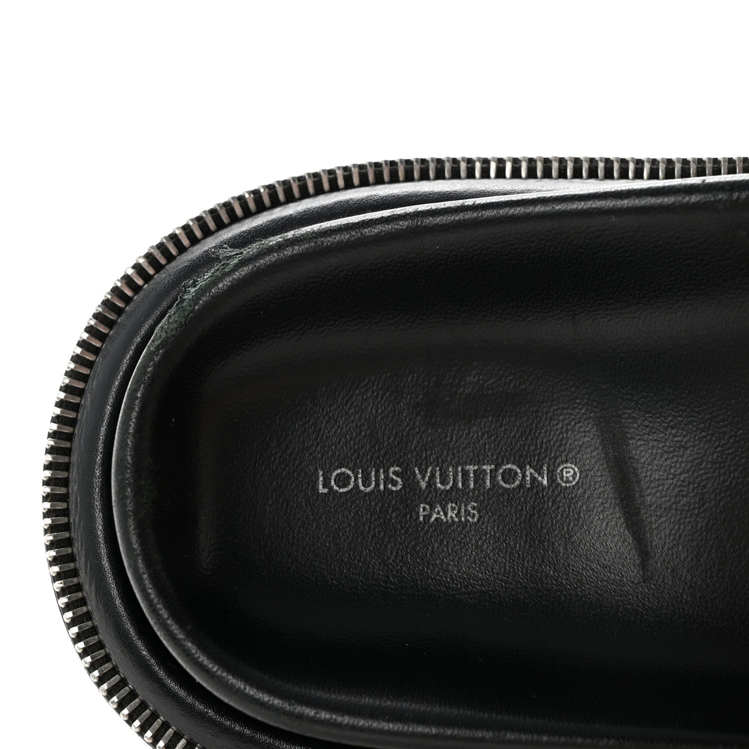Louis Vuitton Satin Pool Pillow Flat Comfort Mule 38 Green Black 8 of 10