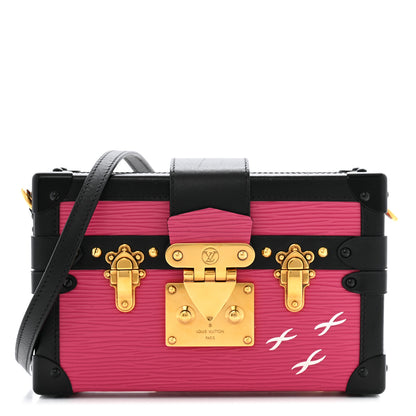 Louis Vuitton Epi Petite Malle Fuchsia Black 1 of 12