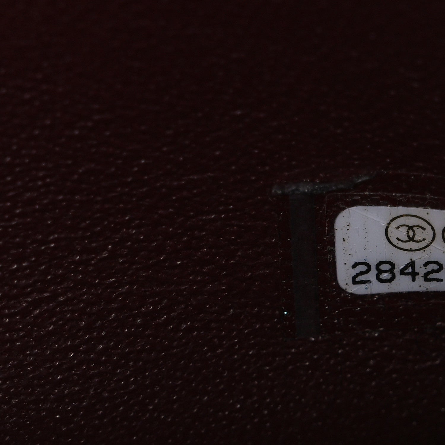 Chanel Lambskin Quilted Mini Rectangular Flap Burgundy 7 of 11