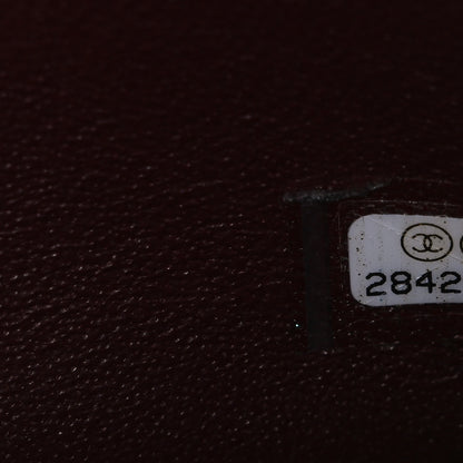 Chanel Lambskin Quilted Mini Rectangular Flap Burgundy 7 of 11