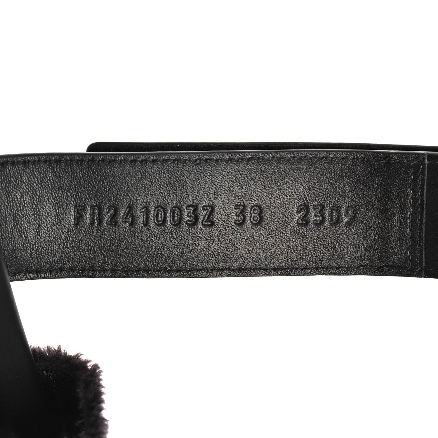 Hermes Techno Fringed H Canvas Caflskin Womens Chypre Sandals 38 Prunoir Black 7 of 9