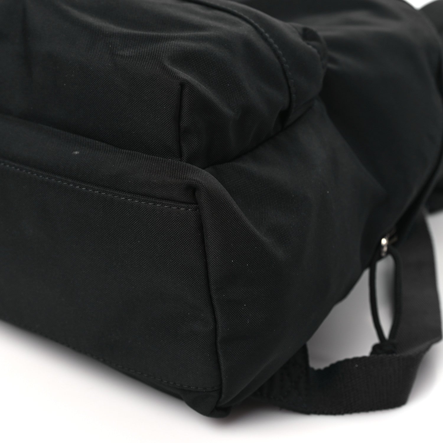 Balenciaga Sport Nylon Logo Embroidered S Wheel Backpack Black 9 of 9