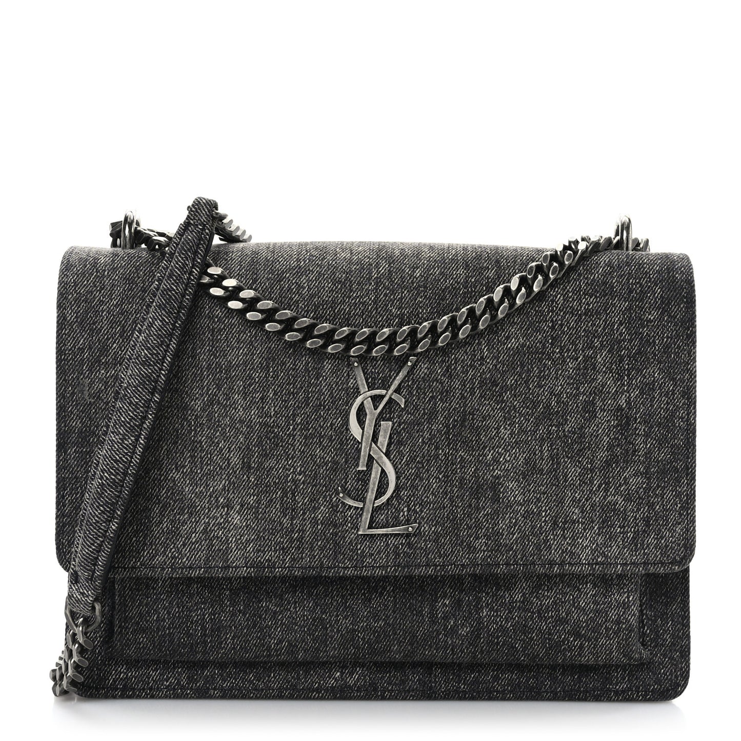 Denim Medium Monogram Sunset Black