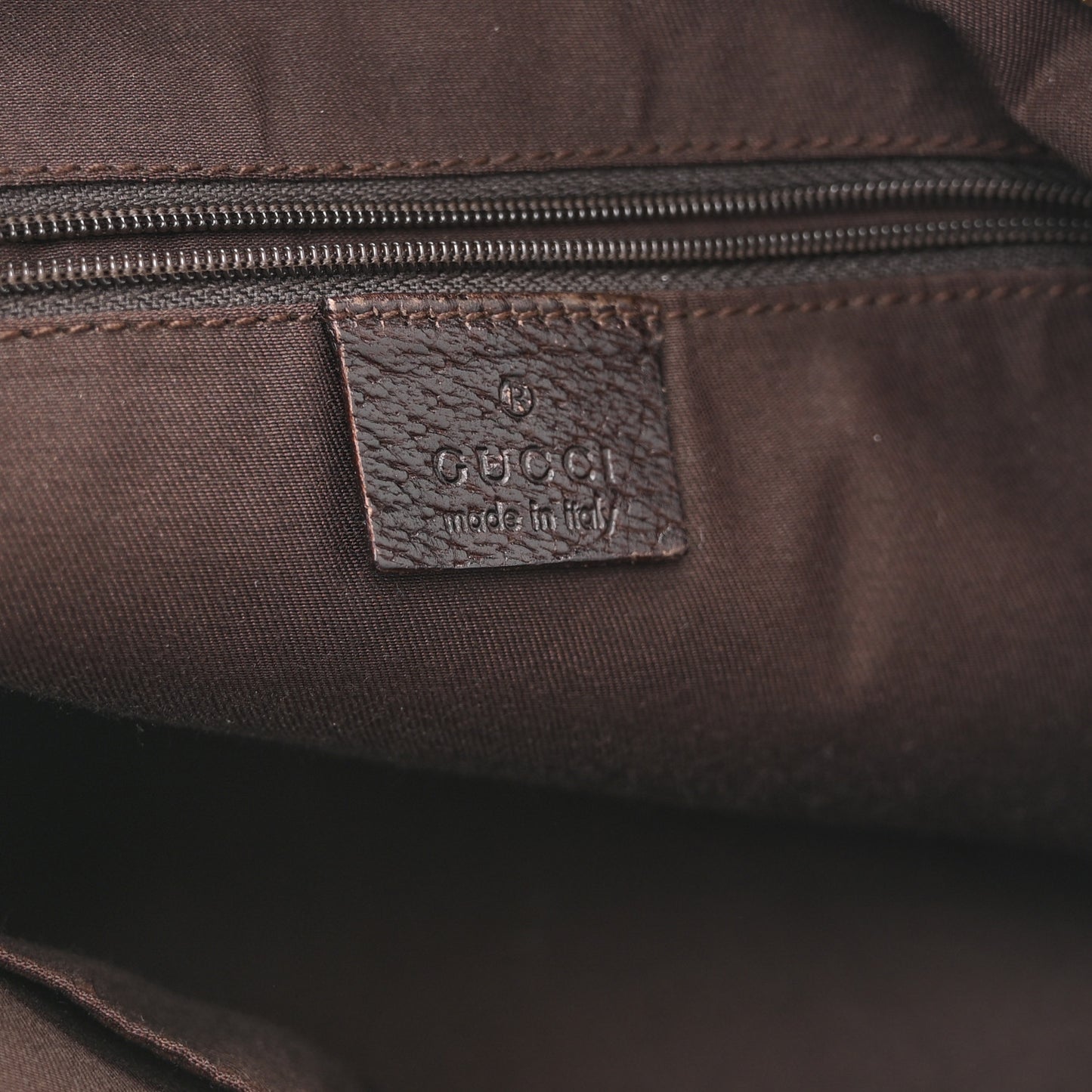 Monogram Abbey Messenger Bag Dark Brown