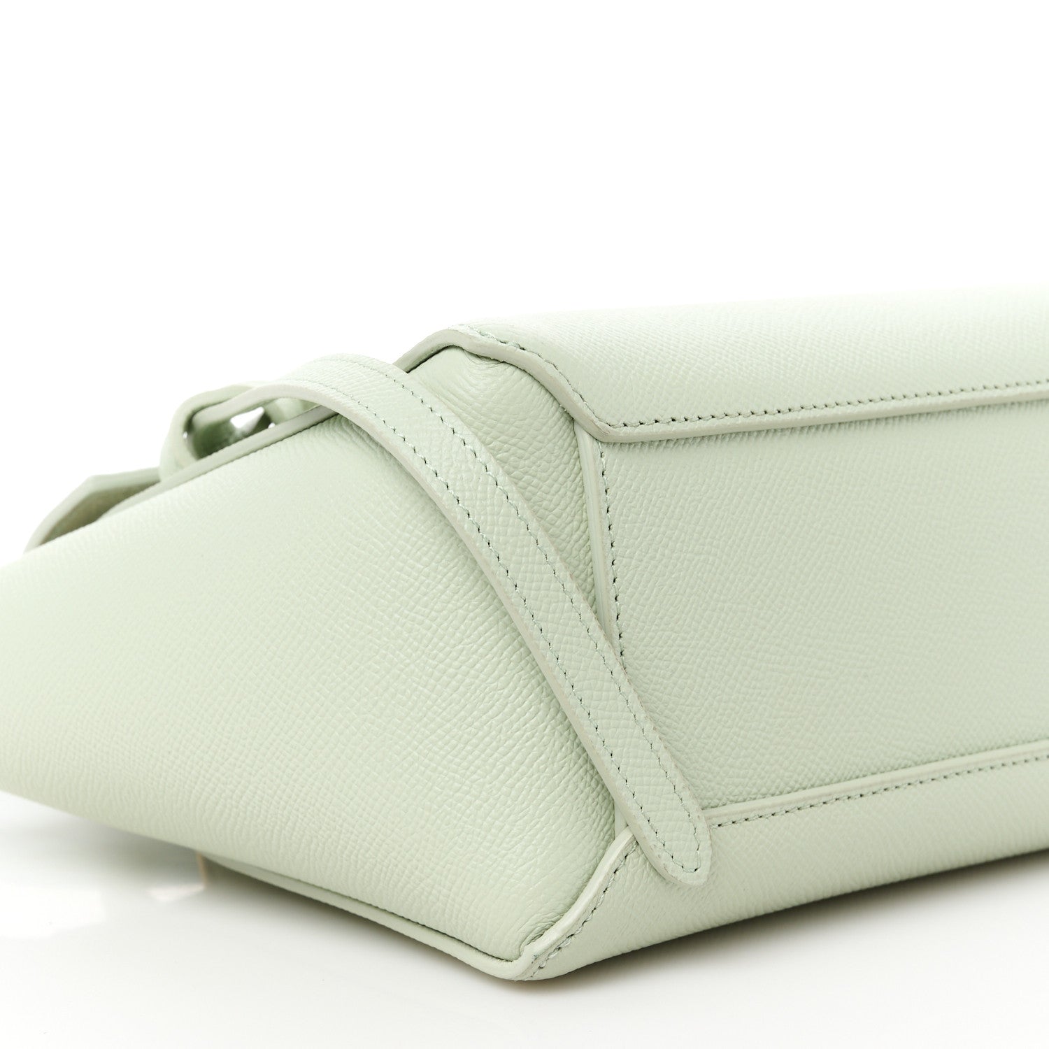 Celine Grained Calfskin Micro Belt Bag Jade 9 of 10