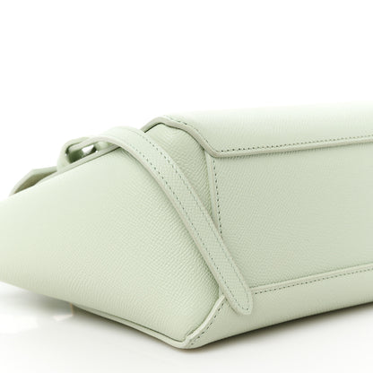 Celine Grained Calfskin Micro Belt Bag Jade 9 of 10