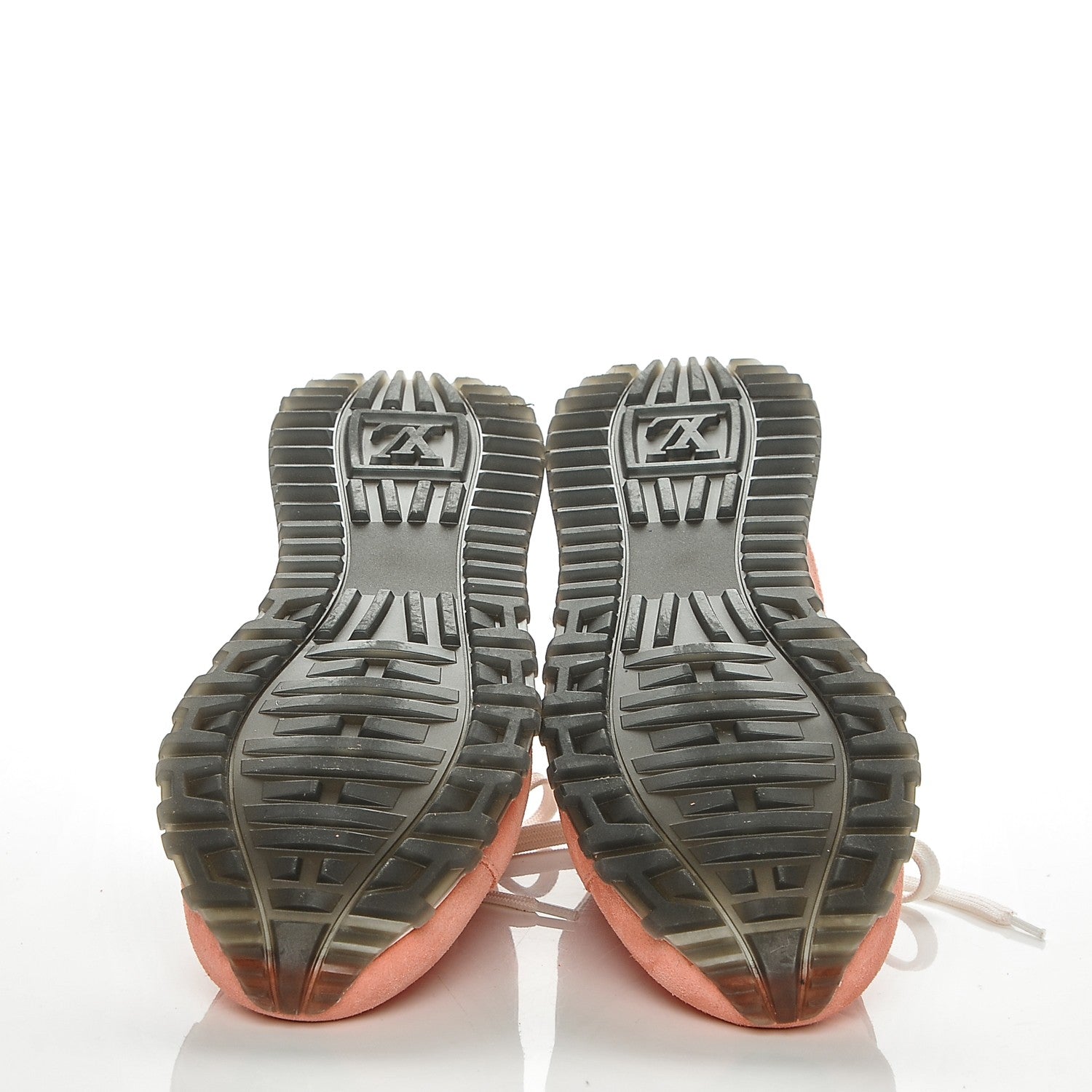 Louis Vuitton Nubuck Suede Run Away Sneakers 36.5 Pink 5 of 6