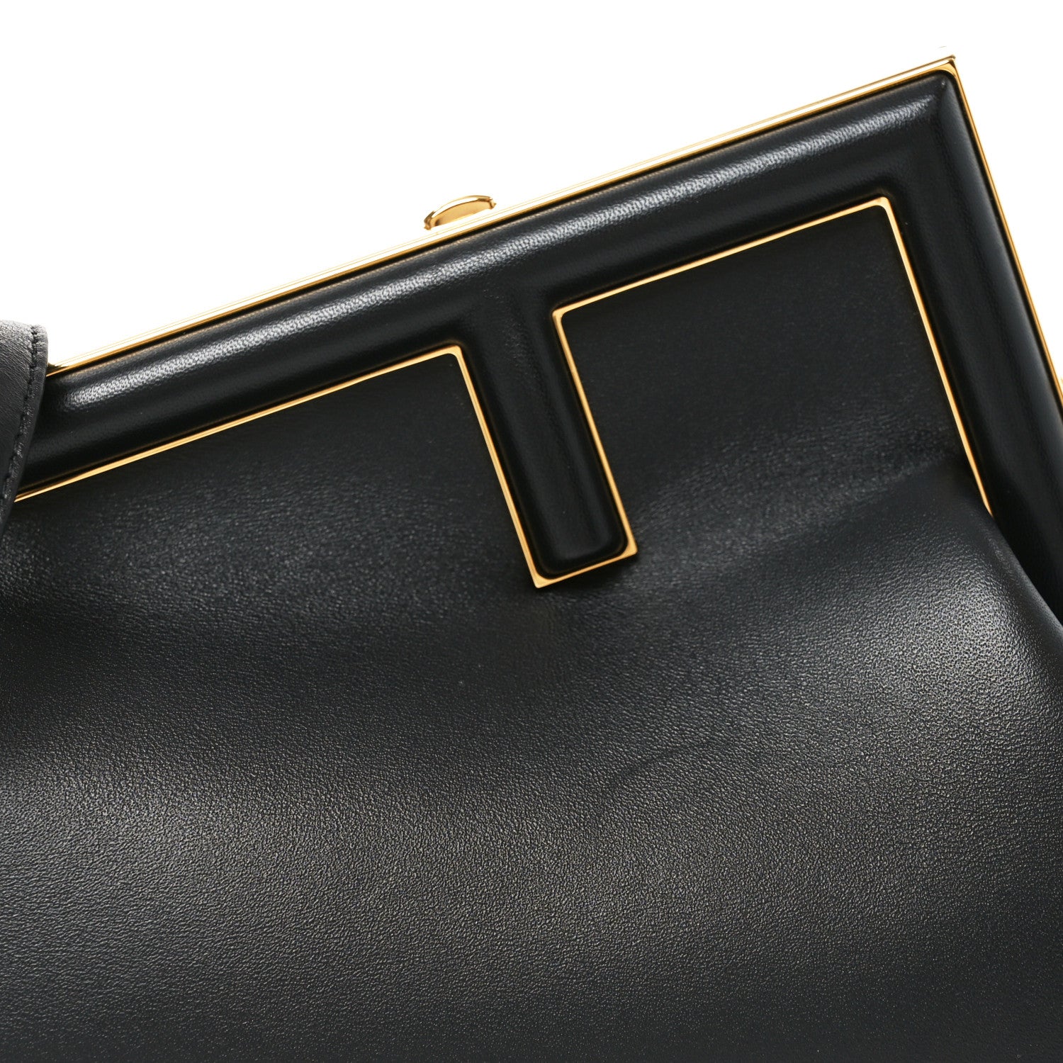 Fendi Shiny Nappa Small Fendi First Black 7 of 9